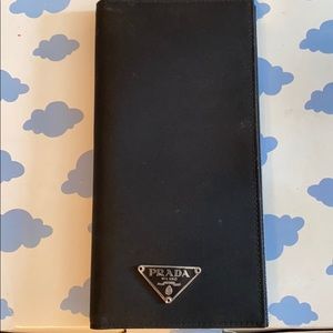 Prada Checkbook Cover